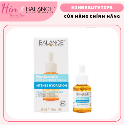 Tinh Chất Cấp Nước Dưỡng Ẩm Balance Active Formula Hyaluronic Deep Moisture Serum 30ml