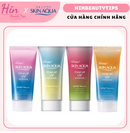 KEM CHỐNG NẮNG SKIN AQUA TONE UP UV ESSENCE SPF50+/PA++++ 80G