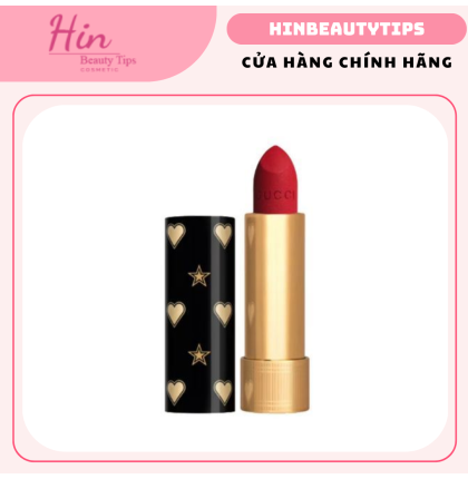 Son Thỏi Lì Gucci Rouge à Lèvres Matte Holiday Limited-Edition Lipstick 25 Goldie Red