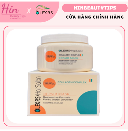 Kem Ủ Tóc Phục Hồi Olexrs Argan Oil Collagen Complex