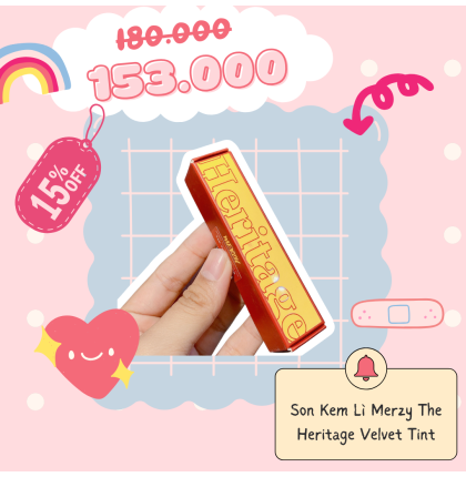 Son Kem Lì Merzy The Heritage Velvet Tint