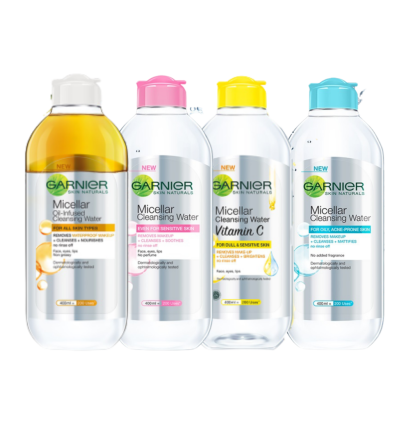 NƯỚC TẨY TRANG GARNIER MICELLAR CLEANSING WATER 400ML