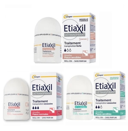 Lăn Khử Mùi EtiaXil Detranspirant Traitement Roll-On 15ml
