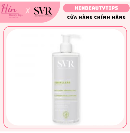 TẨY TRANG SVR SEBIACLEAR EAU MICELLAIRE MẪU MỚI