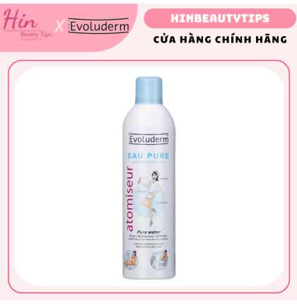 Xịt Khoáng Cấp Ẩm Làm Dịu Da Evoluderm Atomiseur Eau Pure