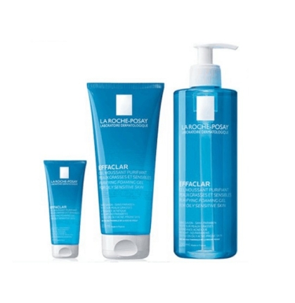Gel Rửa Mặt La Roche-Posay Effaclar Moussant Purifiant Tạo Bọt Cho Da Dầu, Nhạy Cảm 400ml