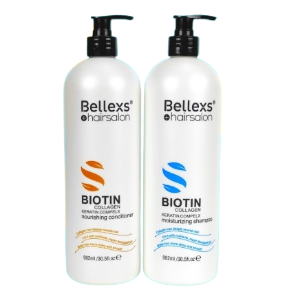 Bộ Dầu gội xả Biotin Bellexs hairsalo Kích Thích Mọc Tóc- Làm Mượt Tóc Hư Tổn