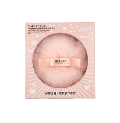 Bông phấn đánh kim tuyến Mack Andy Make Up