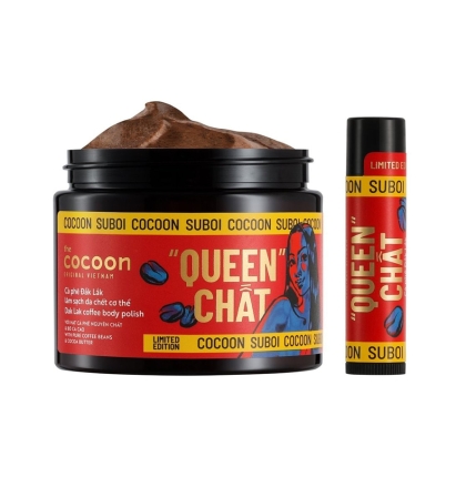 Tẩy Tế Bào Da Chết Body Cocoon Phiên bản SuBoi từ Cà Phê Đắk Lắk (200ml)