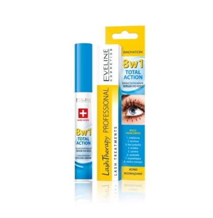Dưỡng Dài Mi Eveline 8 In 1 Total Action Concentrated Eyelash Serum 10ml