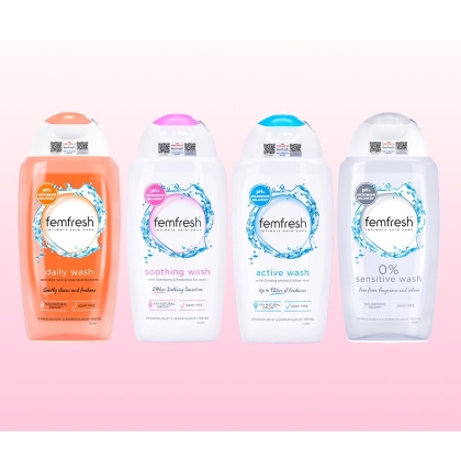 Dung Dịch Vệ Sinh Phụ Nữ Giúp Chăm Sóc Cân Bằng Độ pH Femfresh Ultimate Care 250ml