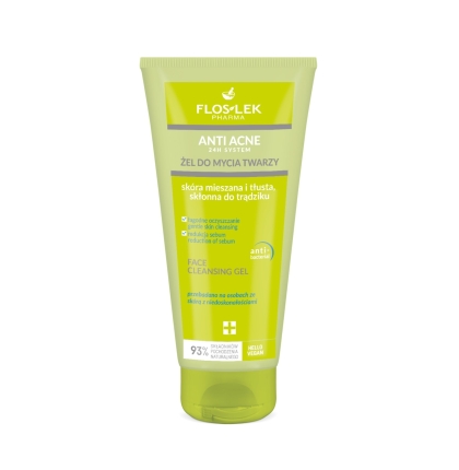SỮA RỬA MẶT FLOSLEK ANTI ACNE BACTERIAL FACE CLEANSING GEL MẪU MỚI