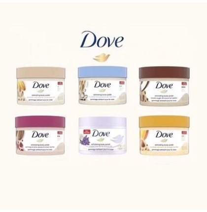 Tẩy Tế Bào Chết Body Dove Exfoliating Body Polish 298g (Bản Mỹ)