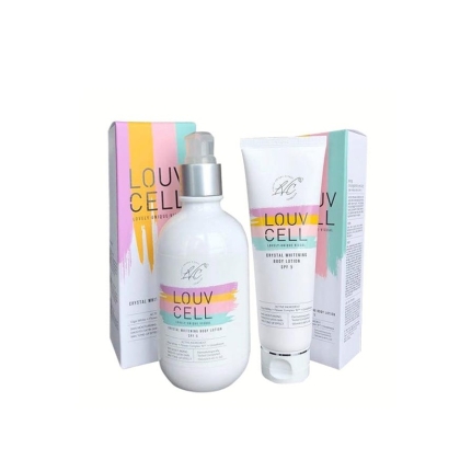 Kem Dưỡng Thể Trắng Da Louv Cell Crystal Whitening Body Lotion 