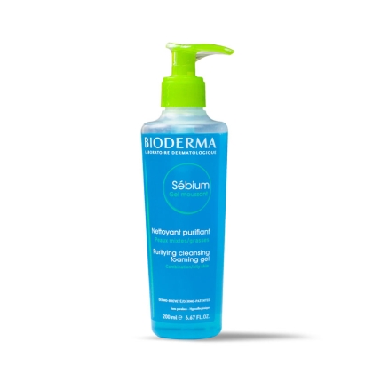Gel Rửa Mặt Bioderma Dành Cho Da Dầu & Hỗn Hợp 200ml