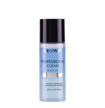 Nước Tẩy Trang Mắt Môi Browit Professional Clean Eye & Lip Remover 45ml