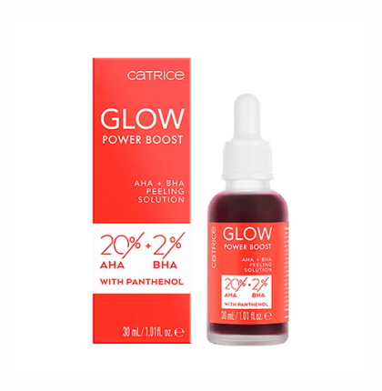 SERUM TẨY TẾ BÀO CHẾT AHA + BHA GLOW POWER BOOST – CATRICE – 30ML