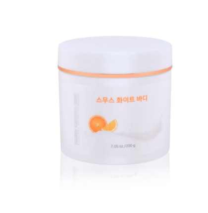 Kem Body Narci Natural dưỡng trắng da nâng tone Smooth White Cream 200g Hàn Quốc