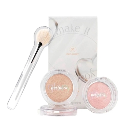 Phấn Bắt Sáng Peripera Pure Glovy Highlighter #02 Night Glory