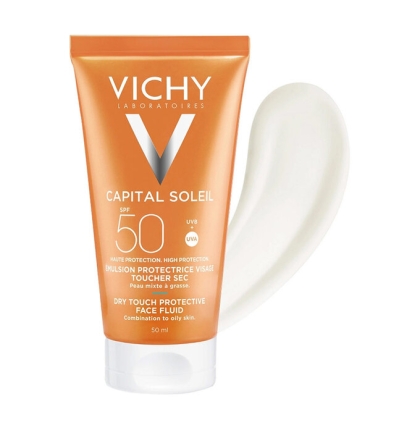 Kem Chống Nắng Vichy Thoáng Nhẹ Không Bóng Dầu SPF 50 50ml