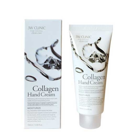 Kem Dưỡng Da Tay 3W Clinic Collagen 100ml