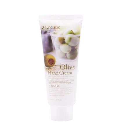 Kem dưỡng da tay 3W Clinic Olive Hand Cream Hàn Quốc 100ml 