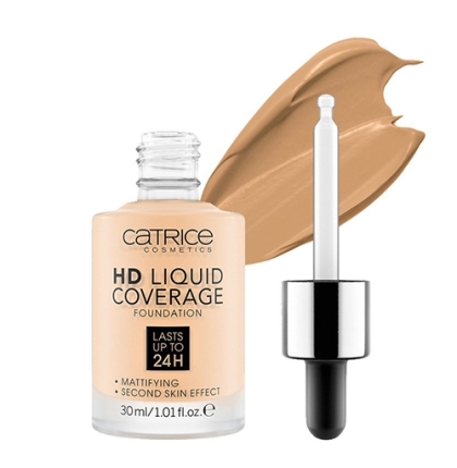 Kem nền kiềm dầu Catrice HD Liquid Coverage Foundation