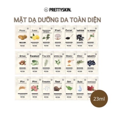 Nạ Dưỡng Da Pretty Skin Total Solution Essential Sheet Mask