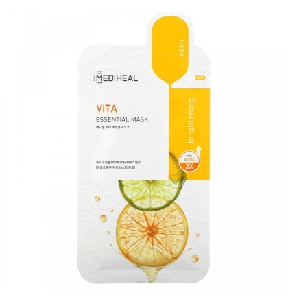 Mặt Nạ Dưỡng Trắng Da Mediheal Vita Essential Mask Britening 24ml
