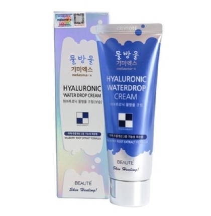 KEM DƯỠNG BEAUTE 3D CẤP ẨM SE KHÍT LỖ CHÂN LÔNG BAN ĐÊM HYALURONIC WATER DROP CREAM