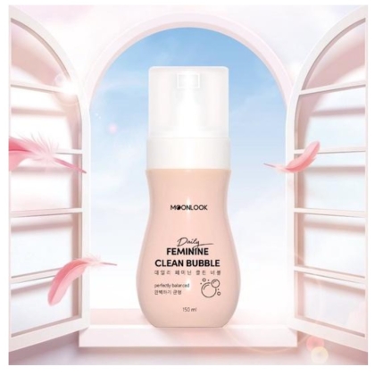DUNG DỊCH VỆ SINH BỌT TUYẾT MOONLOOK - 150ML