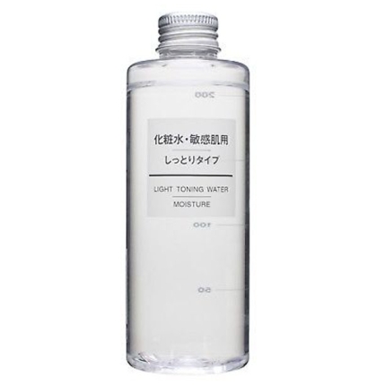 NƯỚC HOA HỒNG MUJI LIGHT TONING WATER MOISTURE DÀNH CHO DA KHÔ 200ML