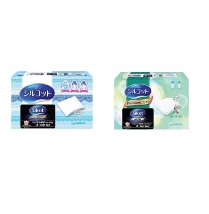 Bông Tẩy Trang Silcot Cotton Nhật Bản