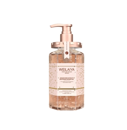 Sữa Tắm Weilaiya Hoa Hồng Damask Dưỡng Trắng Da 450ml