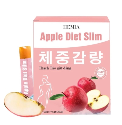 Thạch táo giảm cân 