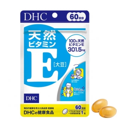 Viên uống bổ sung Vitamin E DHC 60 viên